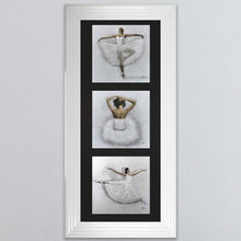 Load image into Gallery viewer, Ballerina Triptych Framed Wall Art