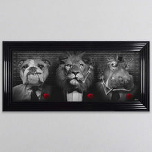Load image into Gallery viewer, Lion Cartel Framed Wall Art