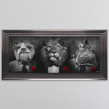 Load image into Gallery viewer, Lion Cartel Framed Wall Art