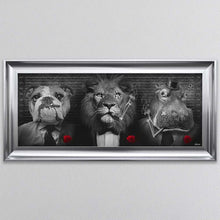 Load image into Gallery viewer, Lion Cartel Framed Wall Art