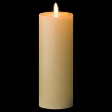 Load image into Gallery viewer, Luxe Collection Natural Glow 3*8cm LED Ivory Candle