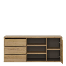Load image into Gallery viewer, Shetland 1 Door 3 drawer TV cabinet