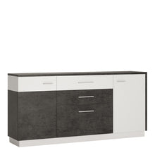 Load image into Gallery viewer, Zingaro 2 door 2 drawer 1 compartment sideboard