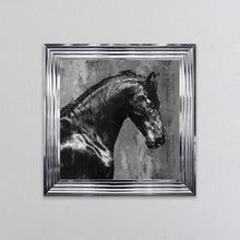 Load image into Gallery viewer, Black Stallion Framed Wall Art