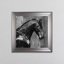 Load image into Gallery viewer, Black Stallion Framed Wall Art