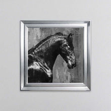 Load image into Gallery viewer, Black Stallion Framed Wall Art