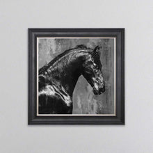 Load image into Gallery viewer, Black Stallion Framed Wall Art