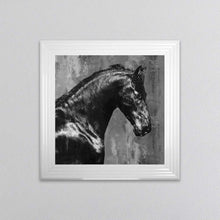 Load image into Gallery viewer, Black Stallion Framed Wall Art