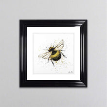 Load image into Gallery viewer, Bumble Bee Framed Wall Art