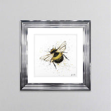 Load image into Gallery viewer, Bumble Bee Framed Wall Art