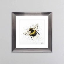 Load image into Gallery viewer, Bumble Bee Framed Wall Art