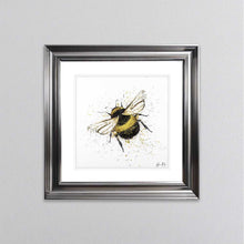 Load image into Gallery viewer, Bumble Bee Framed Wall Art