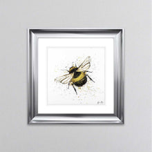 Load image into Gallery viewer, Bumble Bee Framed Wall Art
