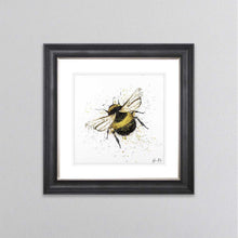Load image into Gallery viewer, Bumble Bee Framed Wall Art
