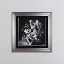 Load image into Gallery viewer, Single Giraffe Framed Wall Art