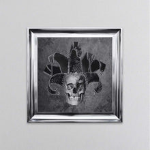 Load image into Gallery viewer, Jester Skull Framed Wall Art