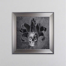 Load image into Gallery viewer, Jester Skull Framed Wall Art