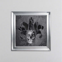 Load image into Gallery viewer, Jester Skull Framed Wall Art