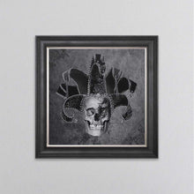 Load image into Gallery viewer, Jester Skull Framed Wall Art