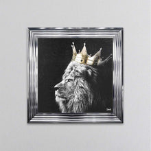 Load image into Gallery viewer, Lion King Of The Jungle Right Framed Wall Art