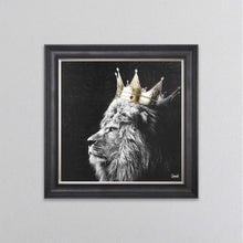 Load image into Gallery viewer, Lion King Of The Jungle Right Framed Wall Art