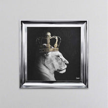 Load image into Gallery viewer, Lion Queen Of The Jungle Framed Wall Art