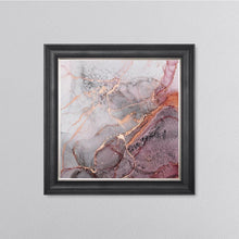 Load image into Gallery viewer, Pink Marble Framed Wall Art