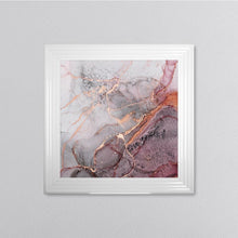 Load image into Gallery viewer, Pink Marble Framed Wall Art