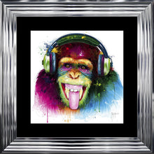 Load image into Gallery viewer, DJ Monkey Framed Wall Art