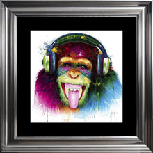 Load image into Gallery viewer, DJ Monkey Framed Wall Art