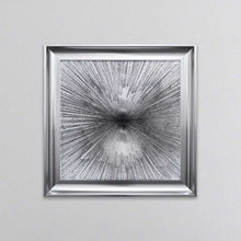 Load image into Gallery viewer, Radiant Silver Framed Wall Art