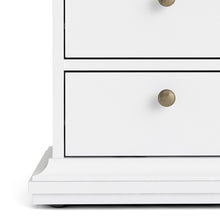 Load image into Gallery viewer, Paris Bedside 2 Drawers in White