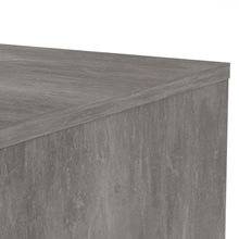 Load image into Gallery viewer, Naia Sideboard 4 Drawers 2 Doors in Concrete and White High Gloss