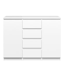 Load image into Gallery viewer, Naia Sideboard - 4 Drawers 2 Doors in White High Gloss
