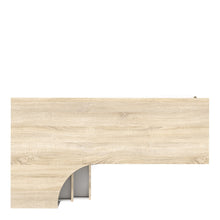 Load image into Gallery viewer, Oslo Desk 2 Drawer in White and Oak