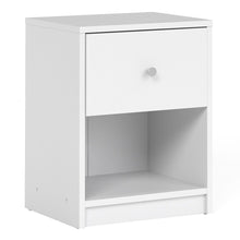 Load image into Gallery viewer, May Bedside 1 Drawer in White