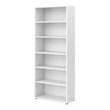 Load image into Gallery viewer, Prima Bookcase 5 Shelves in White