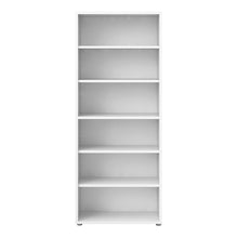 Load image into Gallery viewer, Prima Bookcase 5 Shelves in White