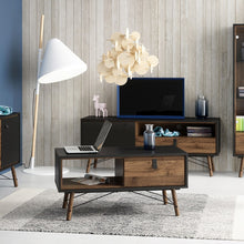 Load image into Gallery viewer, Ry Coffee table with 1 drawer in Matt Black Walnut