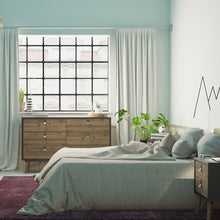 Load image into Gallery viewer, Ry Double chest of drawers 6 drawers in Matt Black Walnut