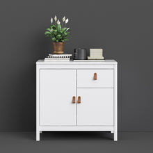 Load image into Gallery viewer, Barcelona Sideboard 2 doors + 1 drawer in White