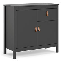 Load image into Gallery viewer, Barcelona Sideboard 2 doors + 1 drawer in Matt Black