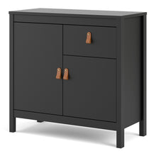 Load image into Gallery viewer, Barcelona Sideboard 2 doors + 1 drawer in Matt Black