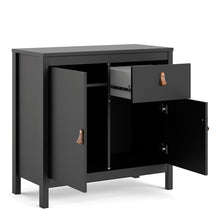 Load image into Gallery viewer, Barcelona Sideboard 2 doors + 1 drawer in Matt Black
