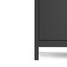 Load image into Gallery viewer, Barcelona Sideboard 2 doors + 1 drawer in Matt Black