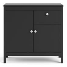 Load image into Gallery viewer, Madrid Sideboard 2 doors + 1 drawer in Matt Black
