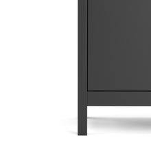 Load image into Gallery viewer, Madrid Sideboard 2 doors + 1 drawer in Matt Black
