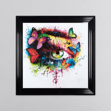 Load image into Gallery viewer, Butterfly Eye Patrice Murciano Framed Artwork 85*85cm