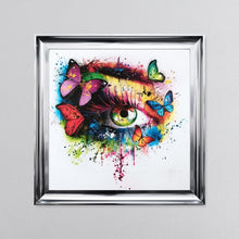 Load image into Gallery viewer, Butterfly Eye Patrice Murciano Framed Artwork 85*85cm