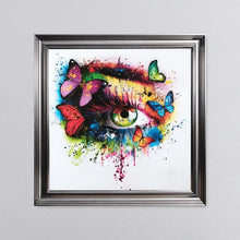 Load image into Gallery viewer, Butterfly Eye Patrice Murciano Framed Artwork 85*85cm